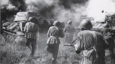 The Soviets attack at Orel after victory at Kursk